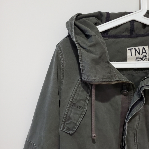 Aritzia TNA Talula army Green trooper jacket xxs - Picture 2 of 11